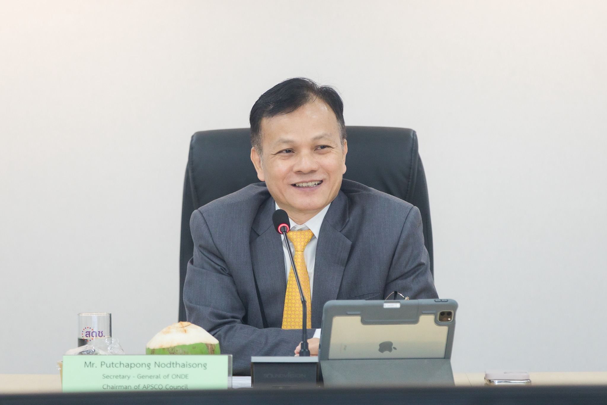 สดช. ให้การต้อนรับเลขาธิการองค์การ APSCO ในโอกาสที่ประเทศไทยเป็นประธานคณะมนตรีองค์การ APSCO